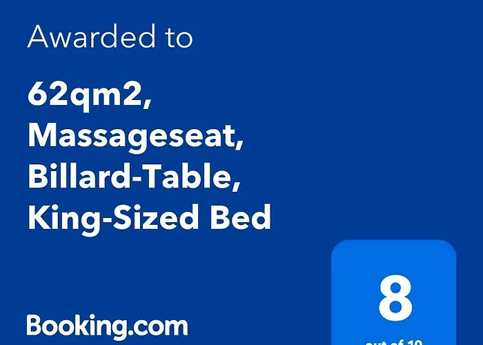 62qm2, Massageseat, Billard-table, King-sized Bed * Berlin